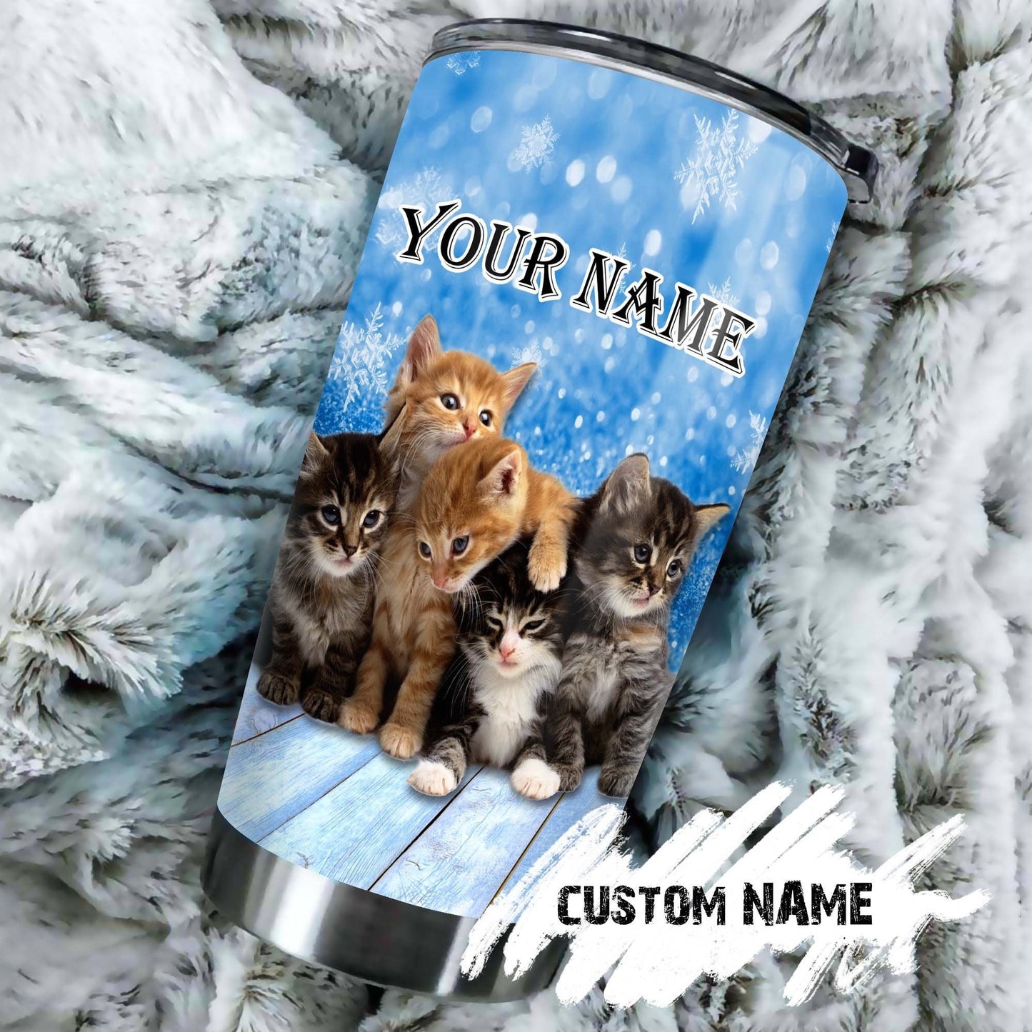 Admit It Life Would Be Boring Without Me Cat Personalized Tumbler 1