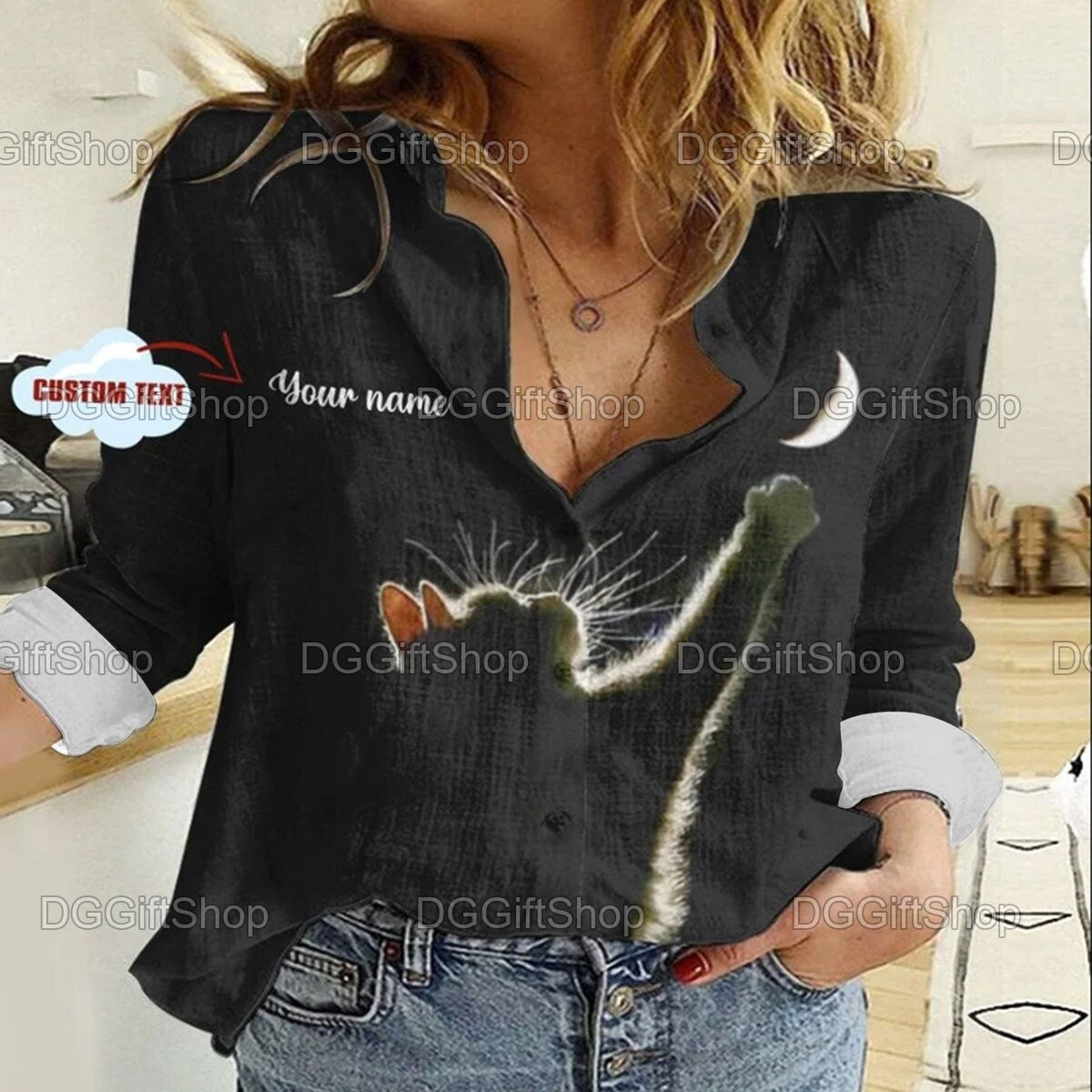 Cute Cat Hawaiian Shirt
