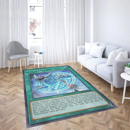 3D Invocation Custom Rectangle Rug Home Decor