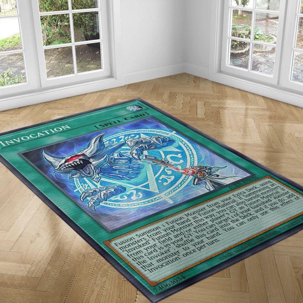 3D Invocation Custom Rectangle Rug Home Decor