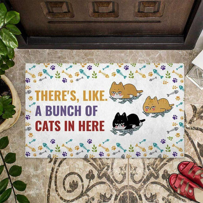 Bunch Of Cats Welcome DoorMat 2