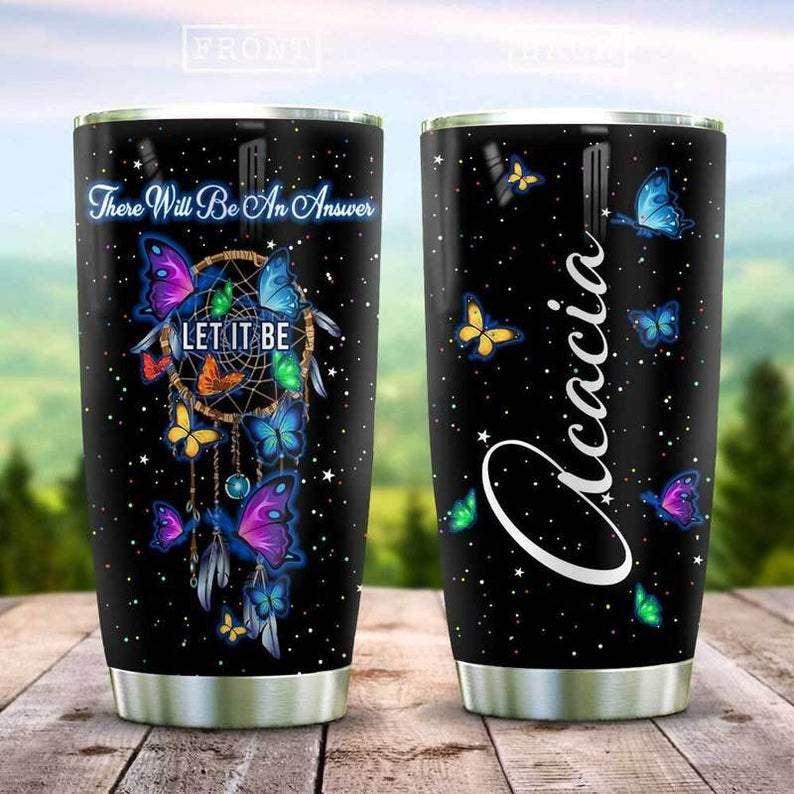 Butterfly Hippie Dream Catcher Tumbler