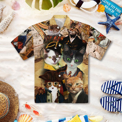 Captain Cats Hawaiian Shirt 1