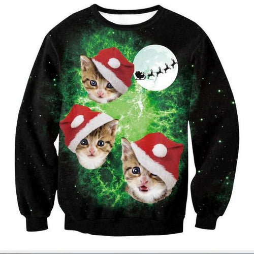 Cat Christmas Ugly Christmas Sweater