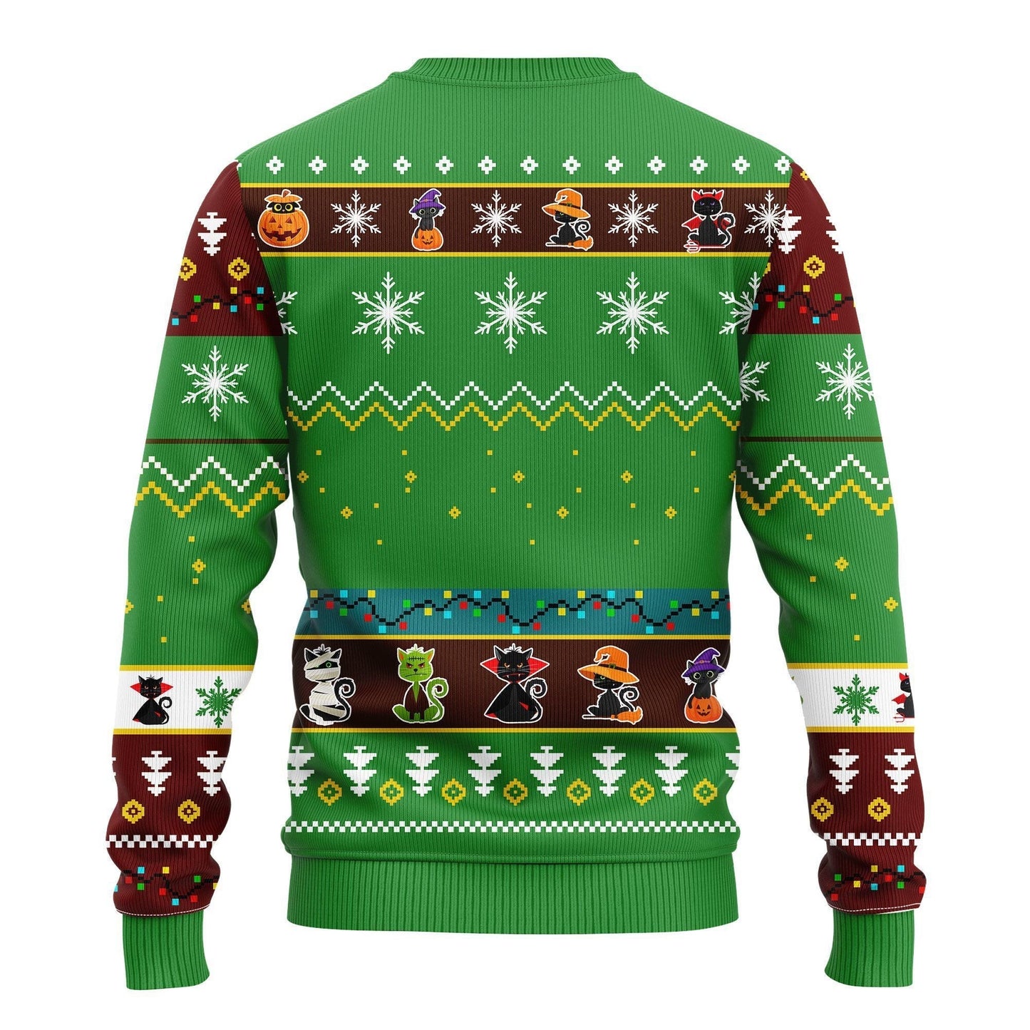 Cat Cute Witcher Noel Mc Ugly Christmas Sweater 1