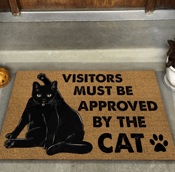 Cat Easy Clean Welcome DoorMat 3