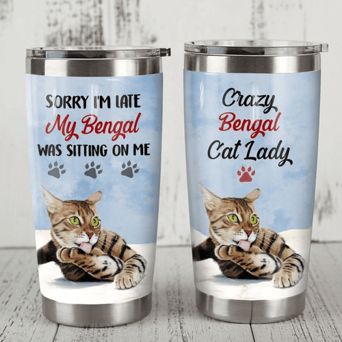 Cat Lady Stainless Steel Tumbler