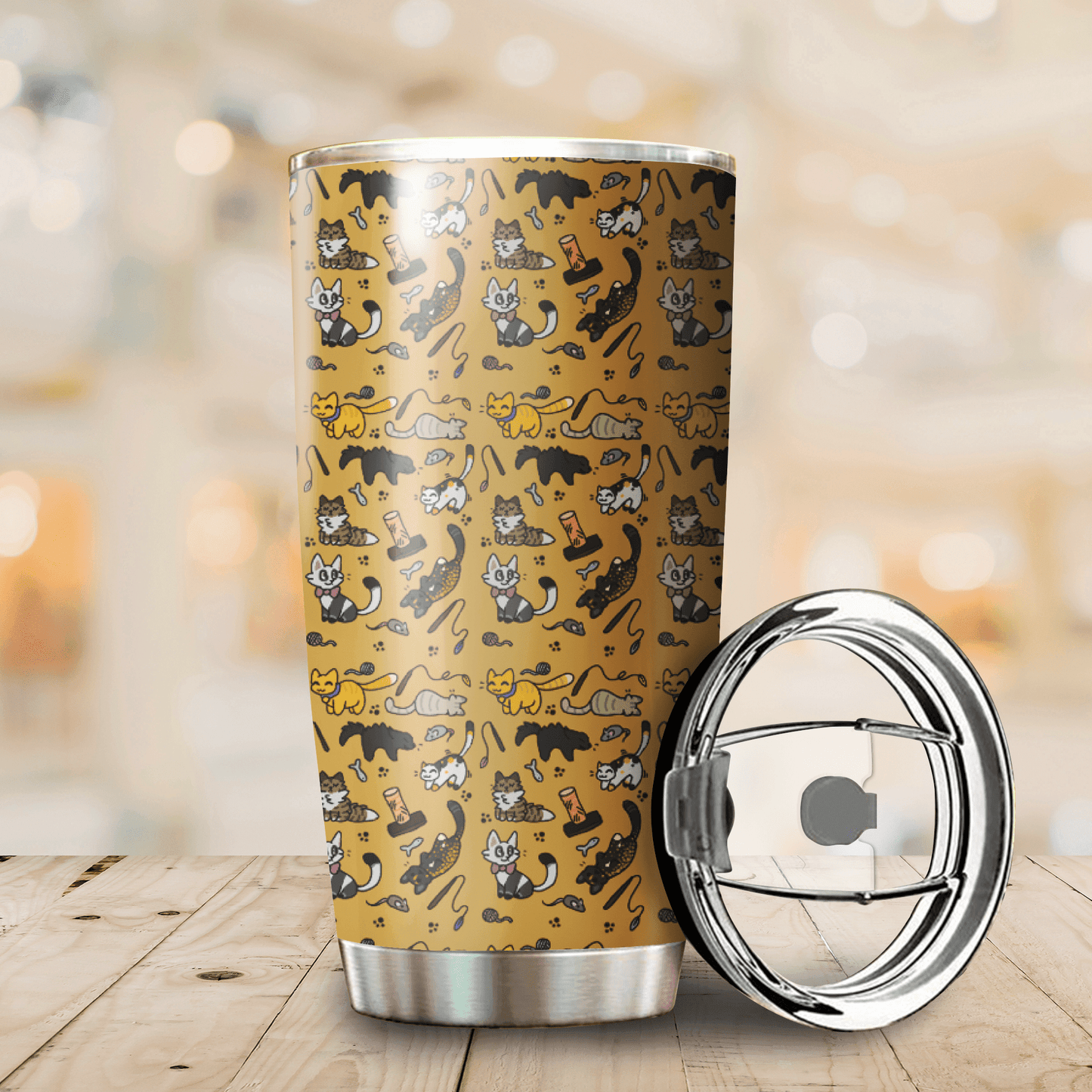 Cat Limited Steel Tumbler
