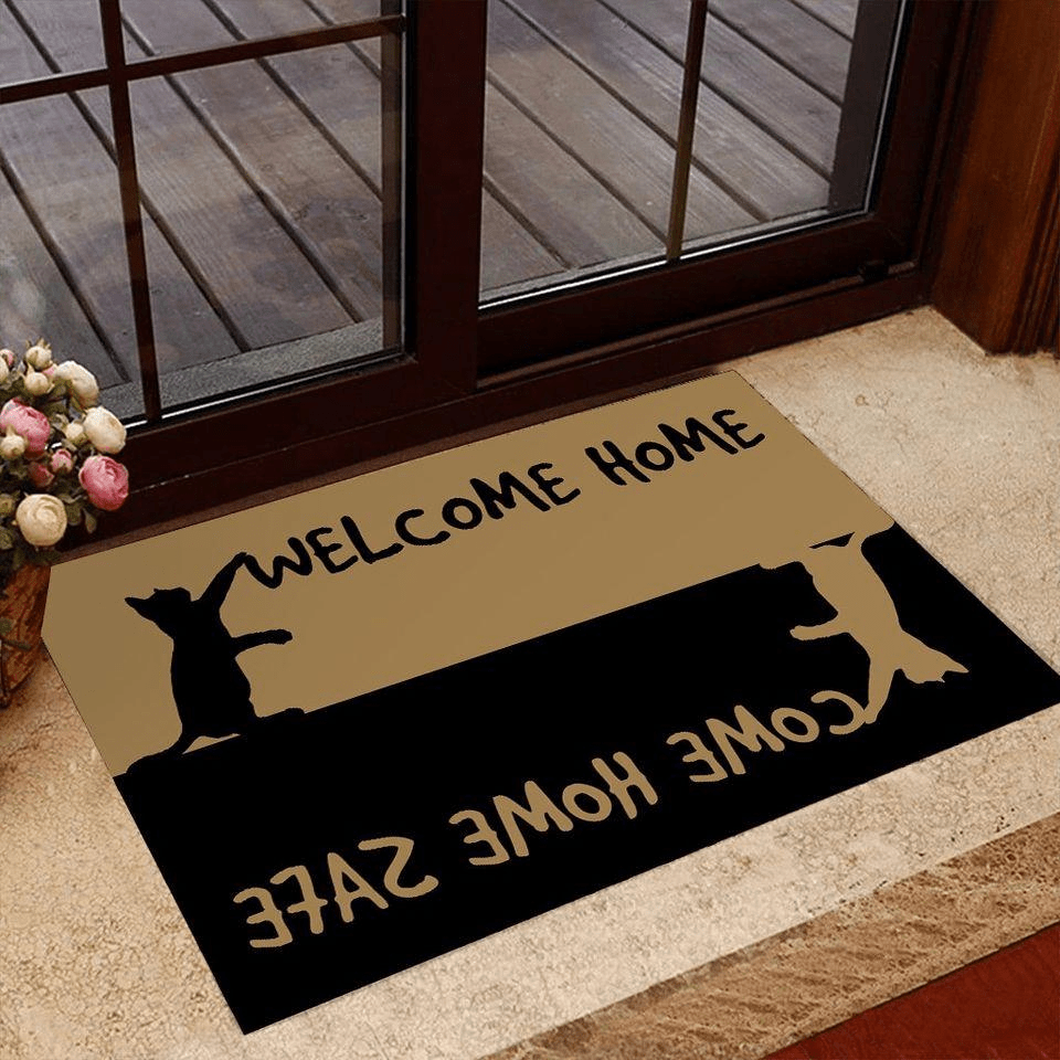 Cat Lover Welcome Home DoorMat