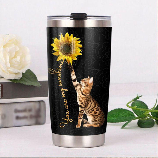 Cat Stainless Steel Tumbler