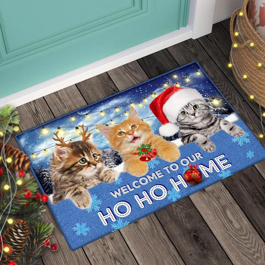 Cat welcome Easy Clean Welcome DoorMat