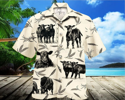 Cattle Hawaiian Shirt