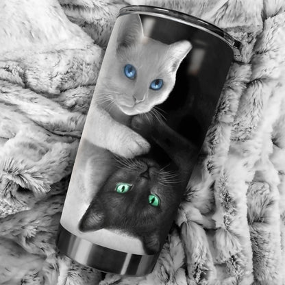 Cute Cat Stainless Steel Tumbler