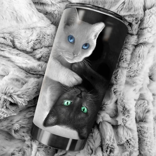 Cute Cat Stainless Steel Tumbler