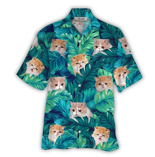 Exotic Cat Hawaiian Shirt