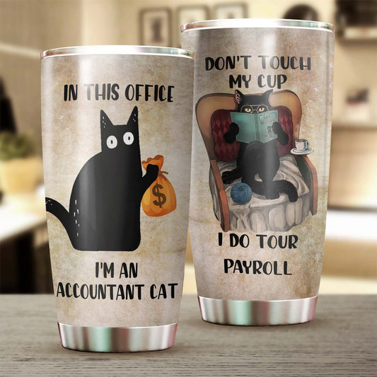 Im An Accountant Cat Tumbler