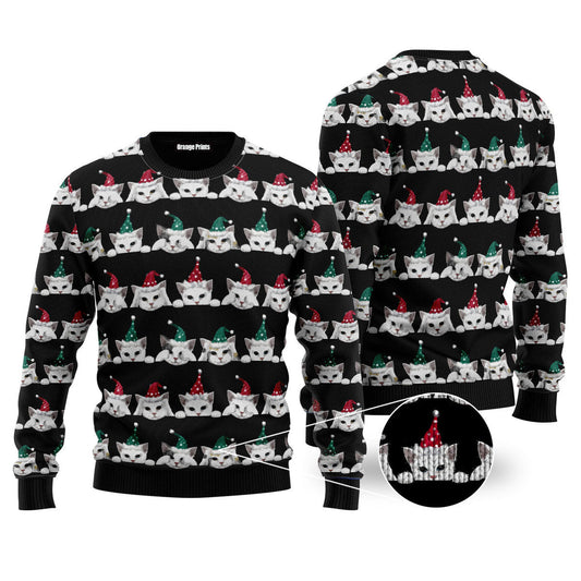 Merry Catmas Ugly Christmas Sweater
