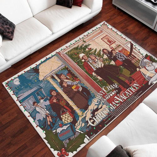 National Lampoon S Christmas Vacation Rectangle Rug Home Decor