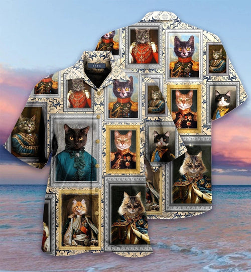 Noble Cat Aristocrat Hawaiian Shirt