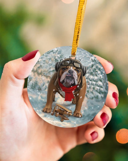 PetBullDog Dog Ceramic Ornament 2