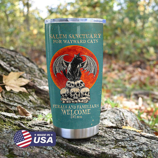 Salem Sanctuary For Wayward Cats Tumbler
