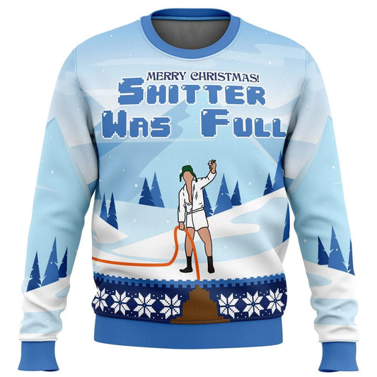 Shitter was Full National Lampoons Christmas Vacation Ugly Sweater