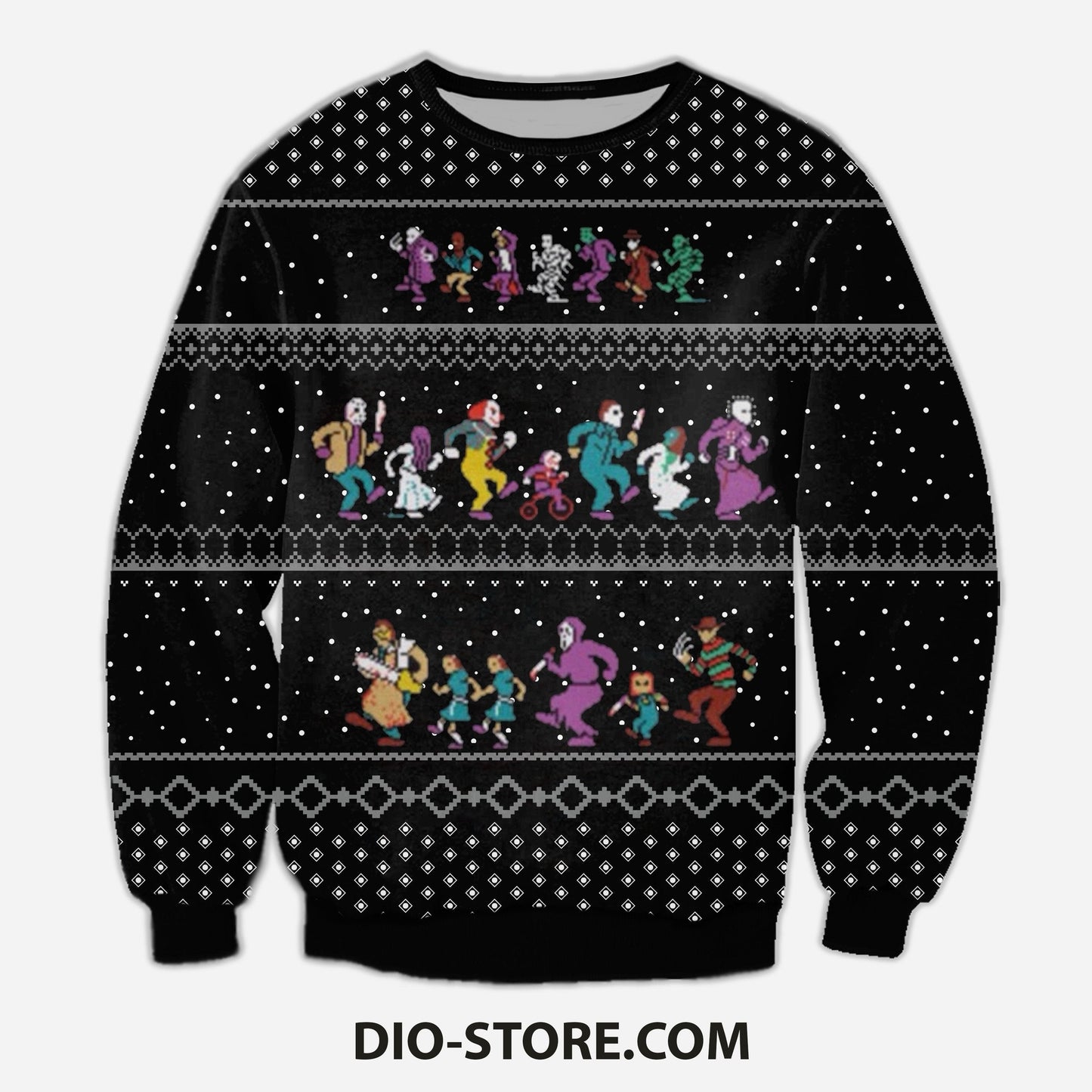 The Horror Christmas Vacation Knitting Pattern Ugly Sweater