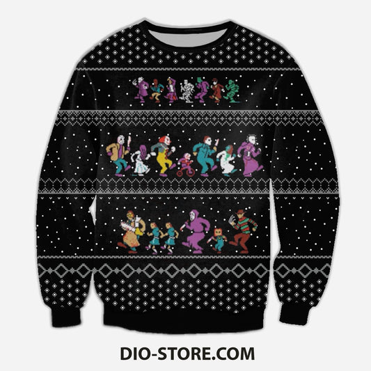 The Horror Christmas Vacation Knitting Pattern Ugly Sweater