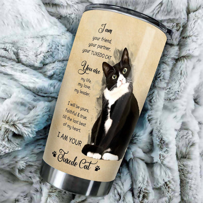 Tuxedo Cat Knowledge Tumbler 1